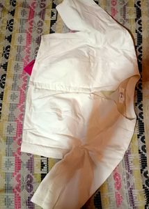 Trending Cream Colour  Blouse