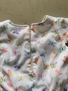 Butterfly Print Girls Dress 4-6 years