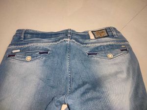 34 Size Faded Jeans