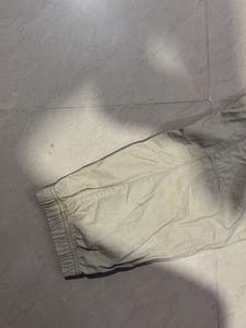 Khaki Cargo Joggers