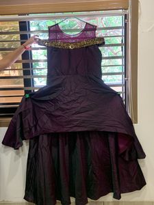 Off Shoulder Ethnic Gown