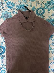 Lavender Dark Top – Nuon by Westside, Size Small