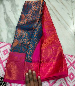 Elegant Semi Upadda Silk Saree