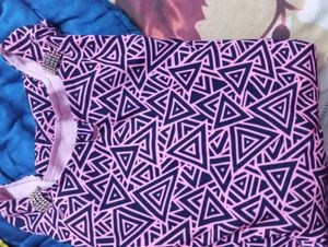 Patterned Midi Dress