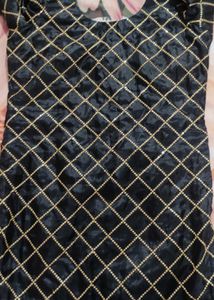 Short Designer Black Kurti 🖤✨