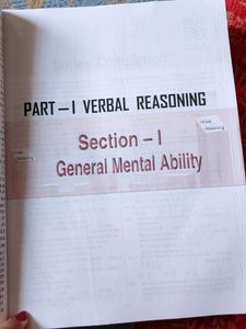 Verbal And Non-Verbal Reasoning Book Rs Aggarwal
