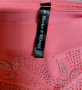 Pink Embellished Top