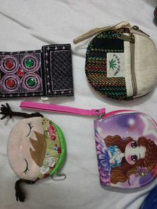 Set Of 4 Pouch For Girls
