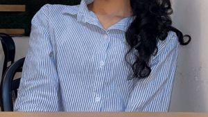 Striped Button-Up Shirt