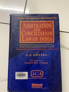 Arbitration And Conciliation Law Of India Book By G.K. Kwatra