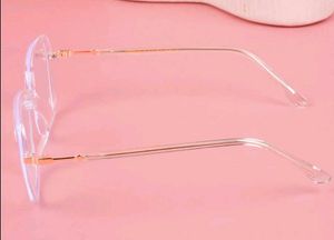 Voyage Glam Transparent Square Eyeglasses