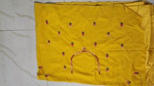 Musturd Color Lehenga With Unstiched Blouse