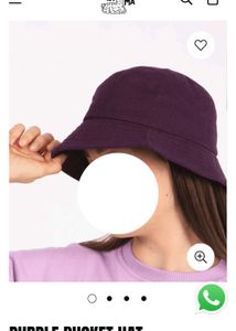 Purple Bucket Hat