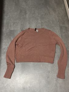 Dusty Rose Cropped Sweater