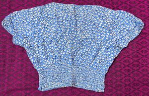 crop top elastic waist small
