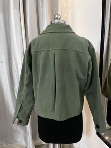 Oversized SeaGreen Woollen Jacket