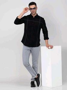 United Colors Of Benetton Stylish Black Shirt
