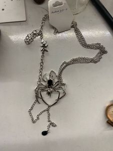 Y2k Spider Detailed Necklace