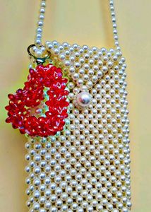 Elegant Pearl Beaded iPhone Case