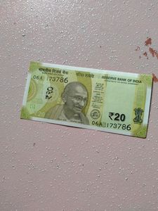 20 Rs. 786 Number Note