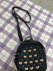Black Sling Backpack