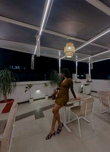 Bodycon Brown Dress