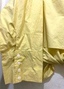 Yellow Tie-Back Blouse 38-44