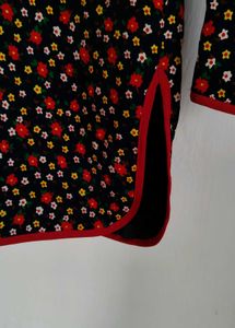 Floral Print light Quilted Tops