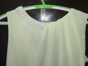 Light Green Sleeveless Dress