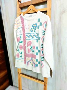 Embroidery Design Pullover Size-44-46