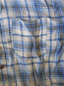Pepe Jeans Men Regular Fit Checkered Spread Collar