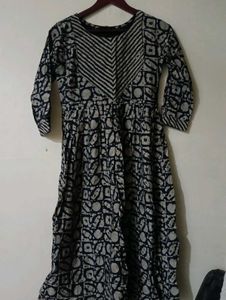 Stylish Printed Cotton Kurta