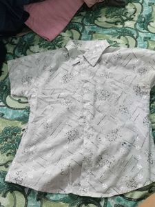 Patterned Casual Shirt