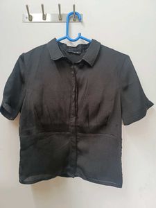 Black Formal Casual Blouse (Women)