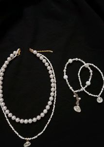 Beaded Necklace And Bracelets