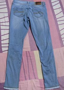 Ripped Denim Jeans - 26, XS