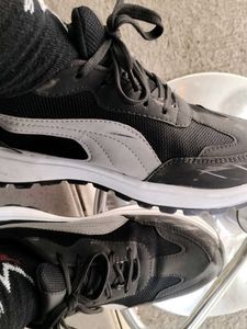 Stylish Black Sneakers