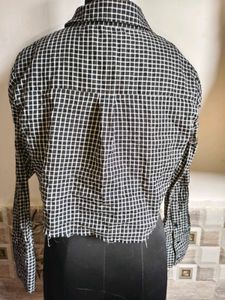 🎊Buy 1, Get 1 Free🎁34"-36" Checkered Crop Top