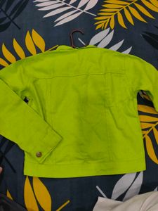 Green Denim Jacket