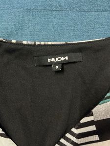 Graphic Print Ruched Top