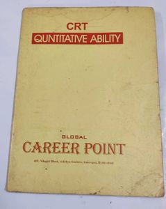 CRT Quantitative Ability Book Competitive exam