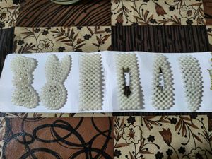 Pearl Hair Clip Set