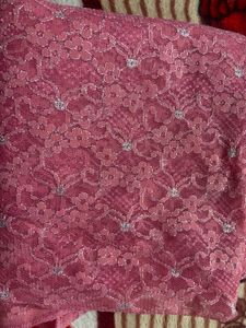 Beautiful Pink Colour Dress Material