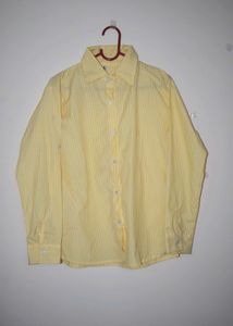 Yellow Button-Down Shirt
