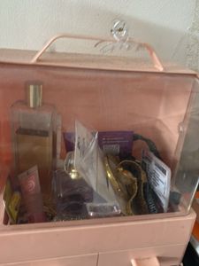 Pink Cosmetic Organizer