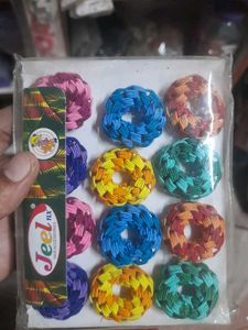 Colorful Hair Tie Set of 6 pack