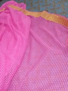 Pink Saree..