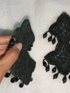 Long Black Earings
