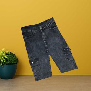 women black cargo jeans size 26 (O-73)