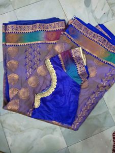 Beautiful Saree and Blouse Set